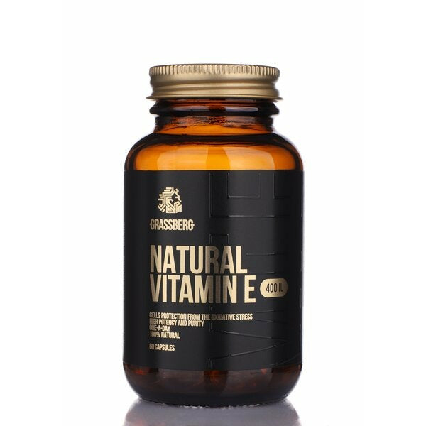 Natural Vitamin E, 400IU - 60 caps