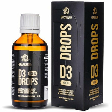 Vitamin D3 Drops, 400IU - 50 ml.