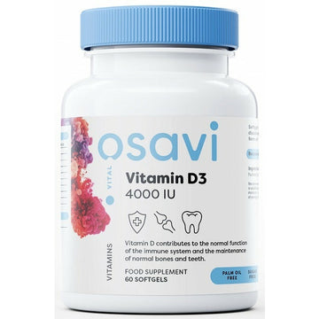 Vitamin D3 4000IU - 60 softgels