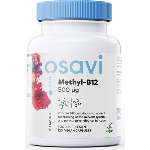 Methyl-B12 500mcg - 120 vegan caps