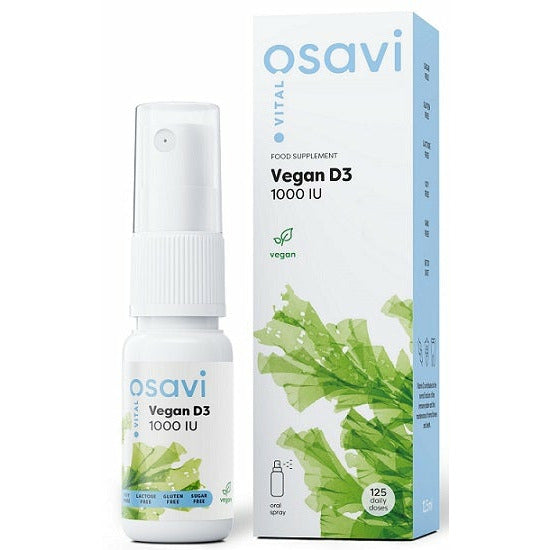 Vegan D3 Oral Spray, 1000IU - 12.5 ml
