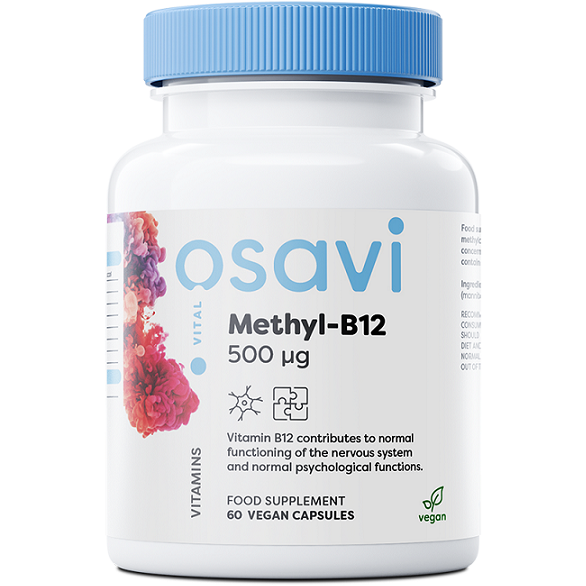 Methyl-B12 500mcg - 60 vegan caps