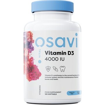 Vitamin D3 4000IU - 120 softgels